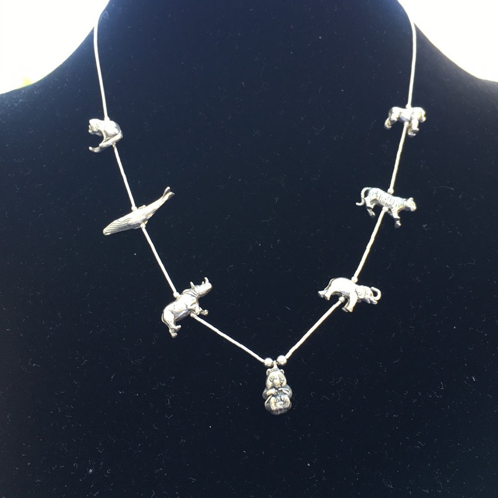 Species Survival Plan Sterling Silver Necklace